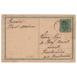 P 235 - 8 H grün, Ganzsachen - Postkarten, 1917, Svinářov, poštový lístok, ʘ, Rakúsko Uhorsko