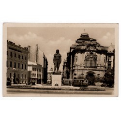 M. R. Štefánik, Reduta, Bratislava, Slovakotour, čiernobiela foto - pohľadnica