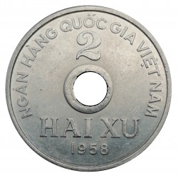 2 xu 1958, North Vietnam 1955 - 1976, Severný Vietnam