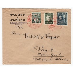 26. X. 1939 - Waldek & Wagner, Bratislava, Praha, PP 15, celistvosť, Slovenský štát
