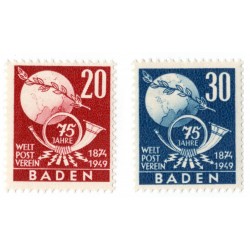 56-57 - Baden, 1949, Alliierte Besetzung (Franzӧsische Zone), **, Nemecko