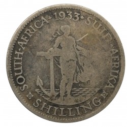 1 schilling 1933, George V., Ag, South Africa