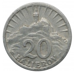 20 halier 1942, A. Hám, A. Peter, Slovenský štát (1939 - 1945)