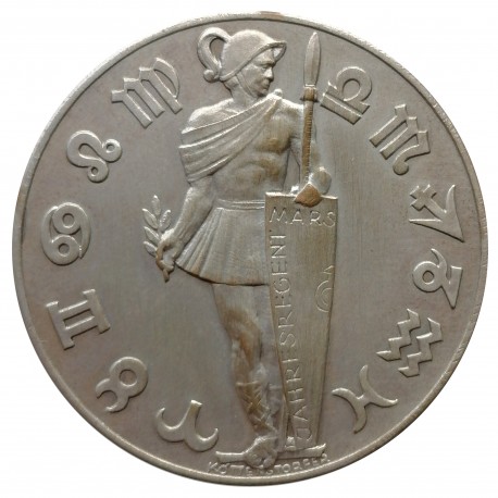 1953 Kalendermedaillen, Mars, Wien, Köttenstorfer, AE medaila, Rakúsko