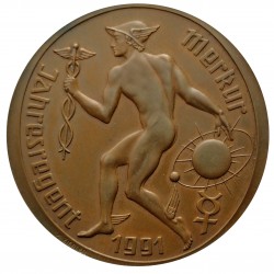 1991 Kalendermedaillen, Merkur, Wien, Zierler, AE medaila, Rakúsko