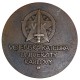 Vojenská katedra Univerzity Karlovy, AE medaila, etue, Československo