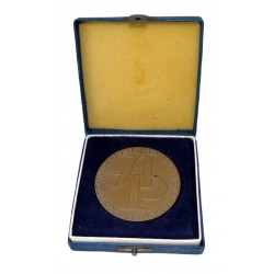 25. výročie socialistickej advokácie, 1976, medaila, etue, Československo