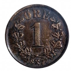1 Øre 1877, Nórsko