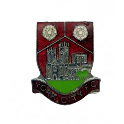 York City F.C., futbalový smaltovaný odznak, Anglicko