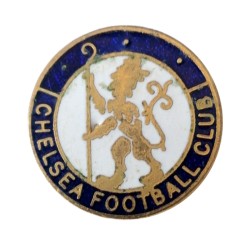 Chelsea Football Club, futbalový smaltovaný odznak, Anglicko
