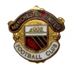 Manchester United Football Club, futbalový smaltovaný odznak, Anglicko