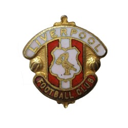 Liverpool F.C., futbalový smaltovaný odznak, Anglicko
