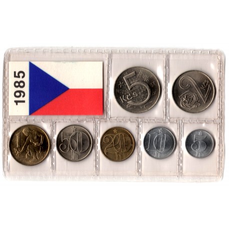 1985 sada mincí, BK, Československo (1960 - 1990)