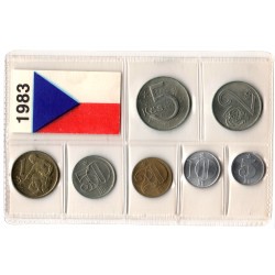 1983 sada mincí, BK, Československo (1960 - 1990)