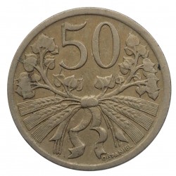 50 halier 1931, O. Španiel, Československo (1918 - 1939)