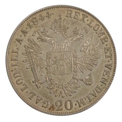 20 Kr 1844 C - Ferdinand V. Rakúsko Uhorsko