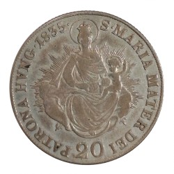 20 Kr 1835 B - František II. Rakúsko Uhorsko
