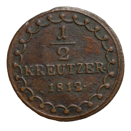 1/2 Kr 1812 S - František II. Rakúsko Uhorsko
