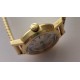 OMEGA - zlaté dámske hodinky so zlatým remienkom, 1934 -1995, 14K, 17 jewels, funkčné, Švajčiarsko