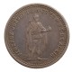 1892 K.B. strieborný žetón, 25. výročie korunovácie za uhorského kráľa v Budapešti, František Jozef I.