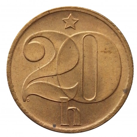 20 halier 1978, Československo 1960 - 1990