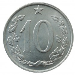 10 halier 1969, Československo 1960 - 1990