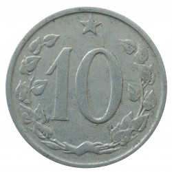10 halier 1963, Československo 1960 - 1990