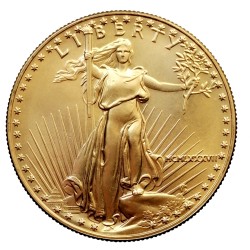 1987 - 50 dollars, 1 OZ, American Eagle, A. Saint-Gaudens, M. Busiek, zlato, USA