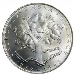 500 Kčs 1988, Československá federace, J Truhlíková-Spěváková, Československo (1960 - 1990)
