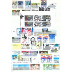 1869 - 1985 Holandsko, výber poštových známok a aršíkov, album A4, 16 plných strán, ʘ, **