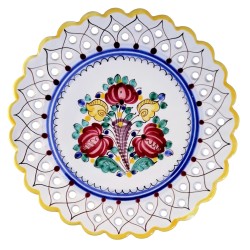 Perforovaný tanierik, Modranská keramika