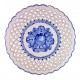 Tanier s modrým kvetom, Modranská keramika