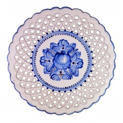 Tanier s modrým kvetom, Modranská keramika