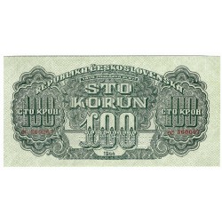 100 K 1944, OC, SPECIMEN, Československo, XF