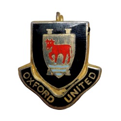 Oxford United F.C., Coffer London, futbalový smaltovaný odznak, Anglicko