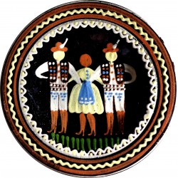 Tanier s devou a šuhajmi, Pozdišovská keramika