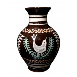 Vázička s vtáčikmi, Pozdišovská keramika