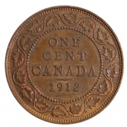 1 cent 1912, George V., Kanada