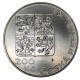 200 Kč 1995, 50. výročí založení OSN, BK, Ag, Česká republika