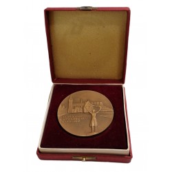 Za zásluhy o výstavbu mesta Bardejov, AE medaila, Československo