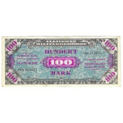 100 mark, 1944, hundert mark, Nemecko, VG