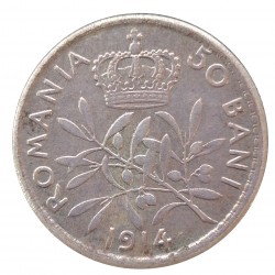 50 bani 1914, Carol I., Rumunsko