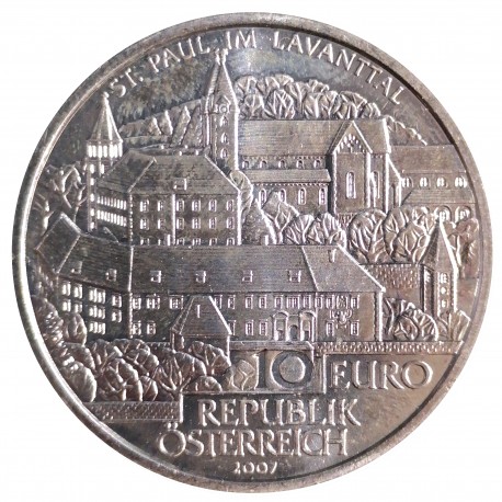 10 €, Sankt Paul im Lavanttal, 2007, Rakúsko
