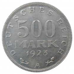 500 mark, 1923 A, Nemecko