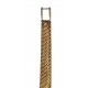 OMEGA - zlaté dámske hodinky so zlatým remienkom a briliantmi, 18K, 29,30 g, 17 jewels, funkčné, Švajčiarsko / Francúzsko