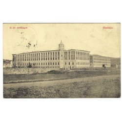 1913 - Munkács, M. kir. Dohánygyár, tabaková továreň, Mukačevo, Rakúsko - Uhorsko