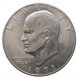 1971 dollar, Eisenhower, USA