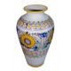 Fialová váza, modranská keramika