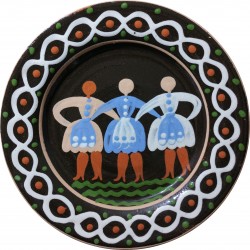 Tanier s dievčatami, pozdišovská keramika (1)