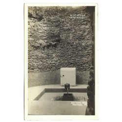 1928 - Sliač-kúpele: Lenkei pramen., čiernobiela fotopohľadnica, Československo